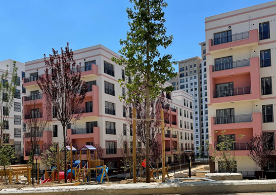 Toki Esenler Toplu Konut projesi